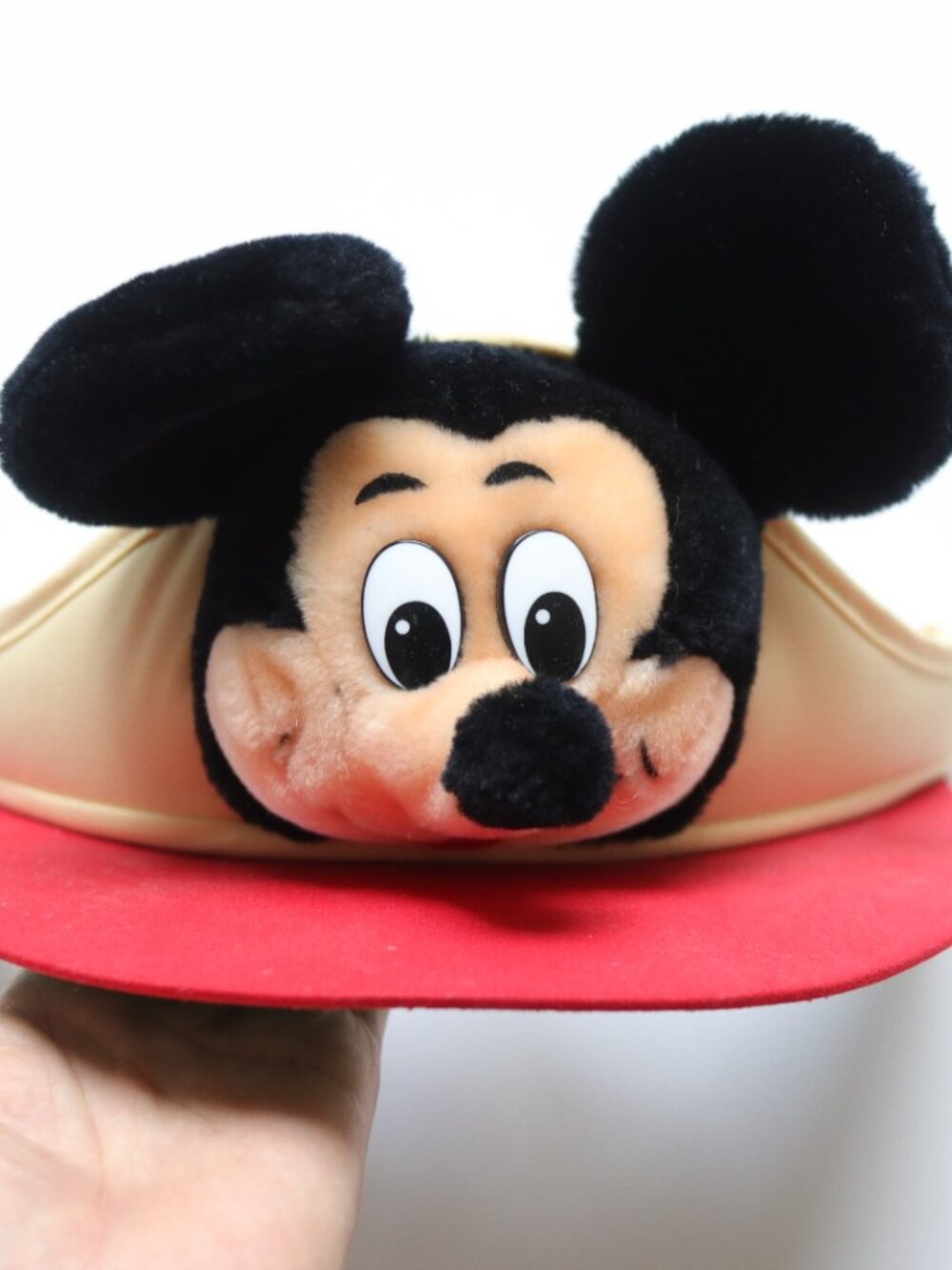 Vintage 80s Walt Disney Productions Mickey Mouse Visor Hat